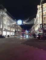 Oxford Circus by night